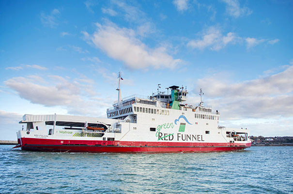 Red Funnel Ferry - Isle of Wight Accommodation