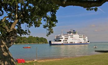 Wightlink Ferries St Clare at Fishbourne