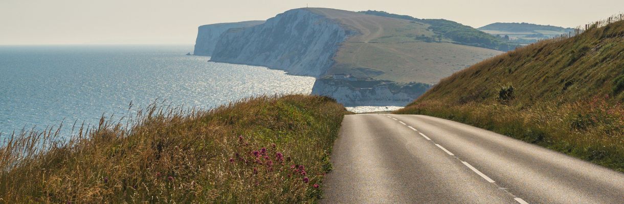 Military Road, West Wight on the Isle of Wight