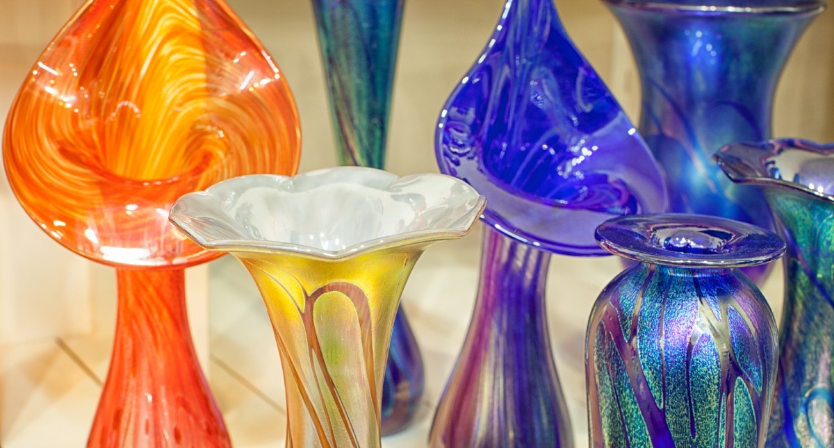 Collection of Alum Bay glass