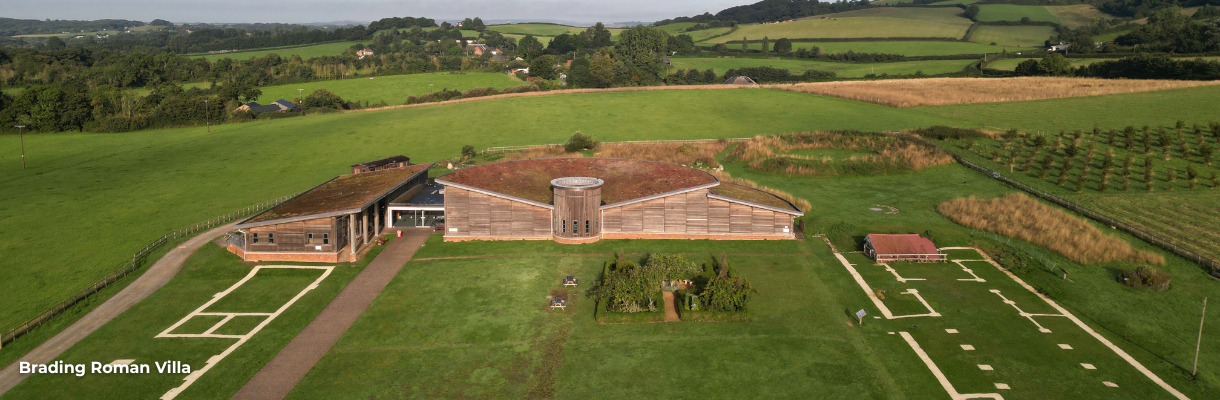 Brading Roman Villa on the Isle of Wight