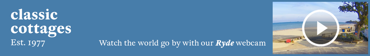 Watch the world go by with the Classic Cottages webcam in Ryde, Isle of Wight