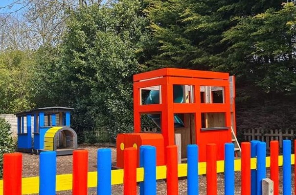 Outside play area at The Griffin