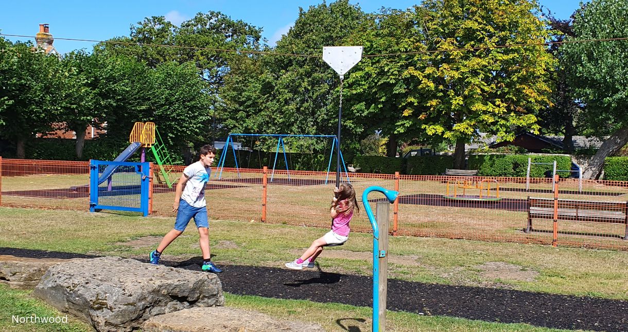 Northwood play park on the Isle of Wight