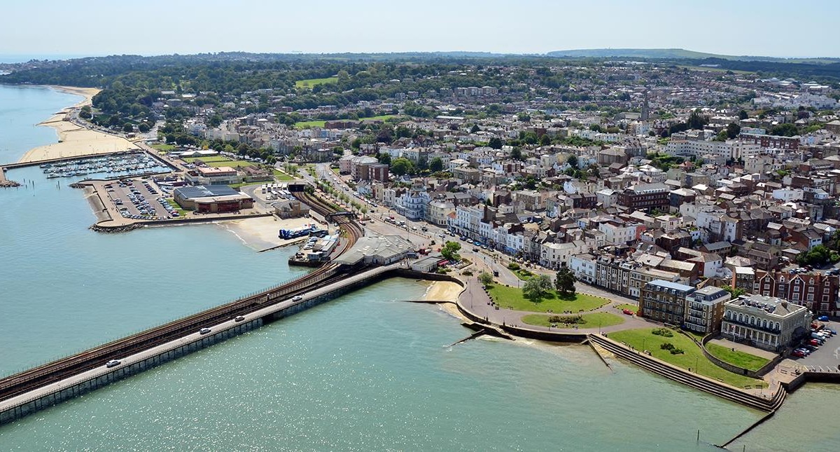 Aerial view of Ryde