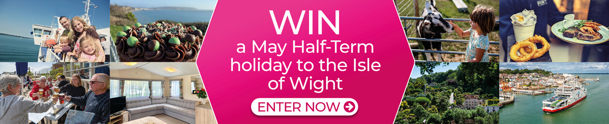 Click here to win a 2024 holiday to the Isle of Wight
