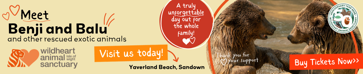Book your visit to Wildheart Animal Sanctuary on the Isle of Wight
