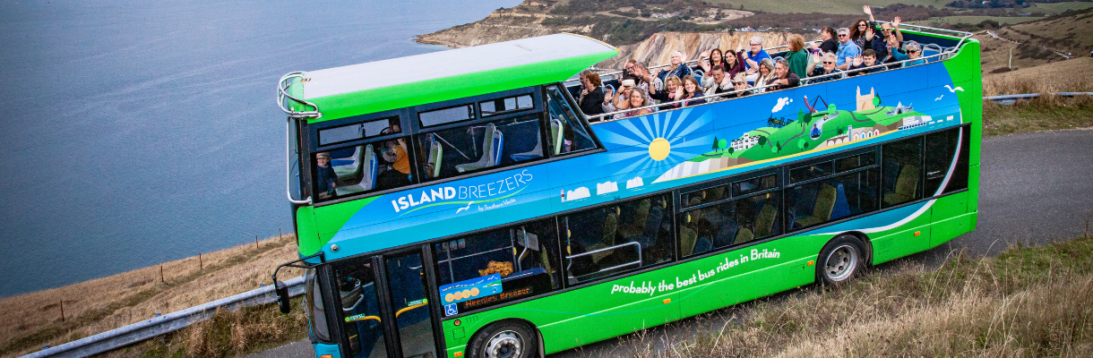 Southern Vectis' Island Breezer on the Isle of Wight