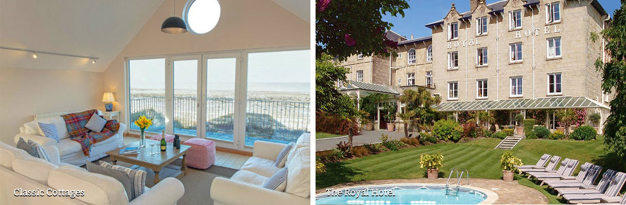 Where to stay on the Isle of Wight - Classic Cottages - The Royal Hotel