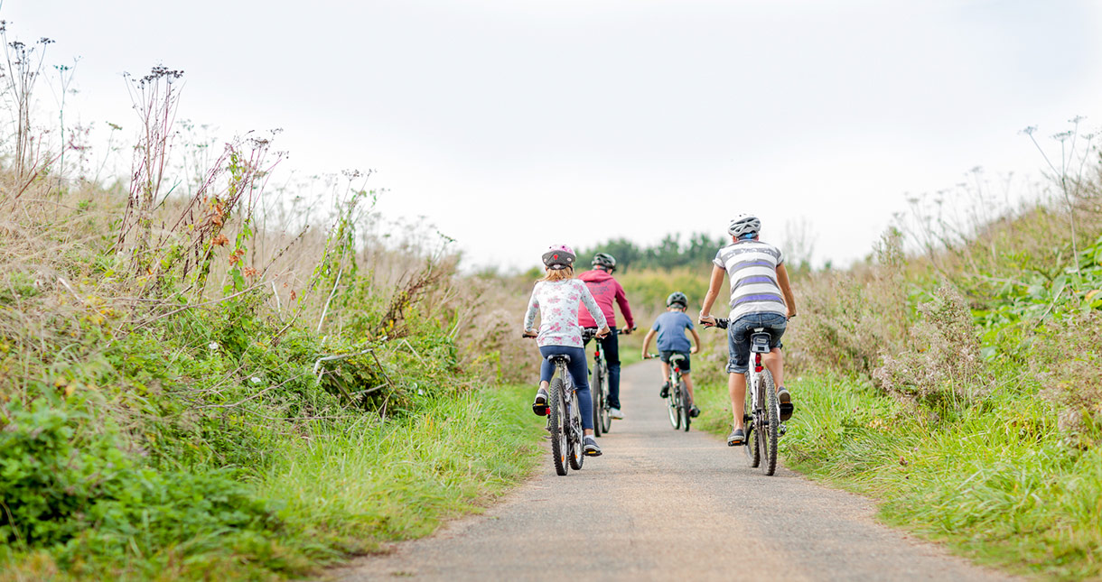 child friendly cycle routes near me