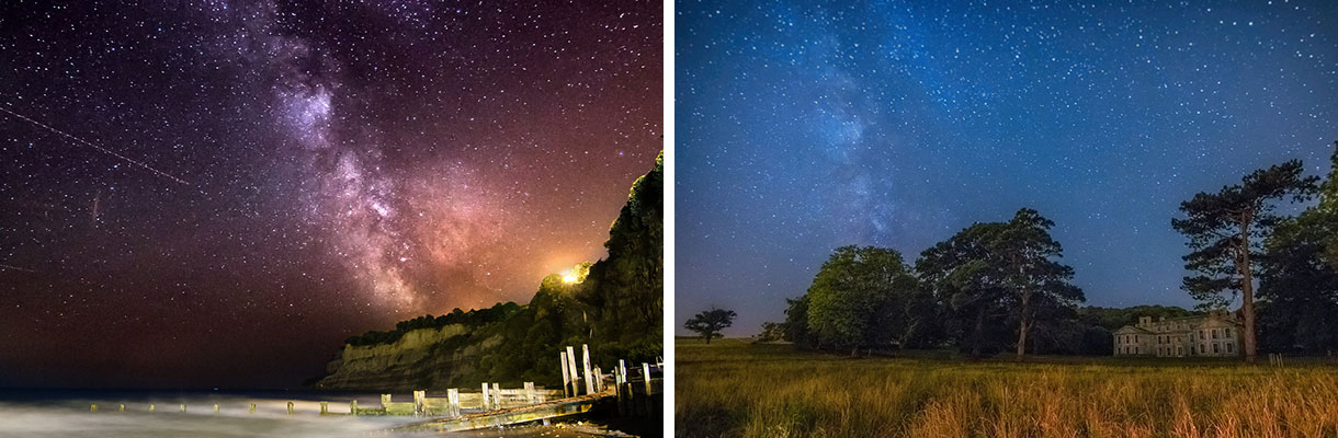 Finding out more about stars on the Isle of Wight