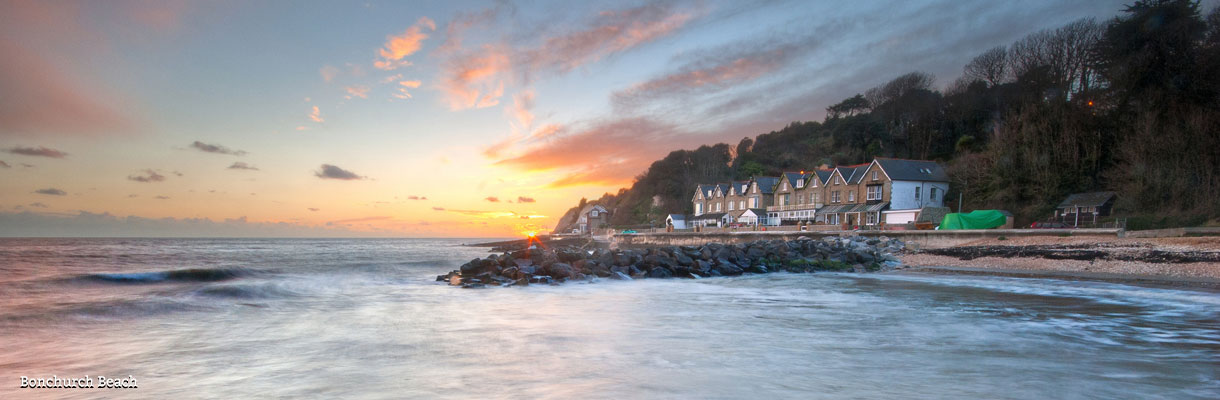 Bonchurch Beach on the Isle of Wight