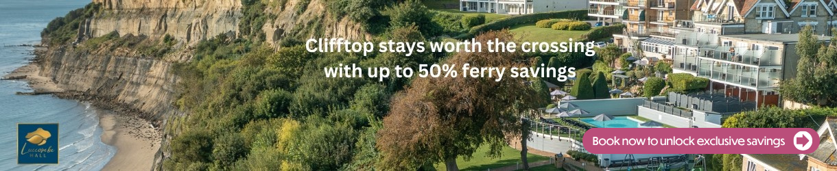 Luccombe Hall Hotel located on the clifftop of Shanklin on the Isle of Wight