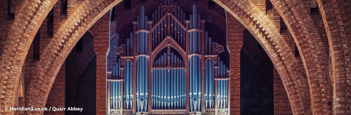 Organ in Quarr Abbey on the Isle of Wight - credit: Meridian3.co.uk