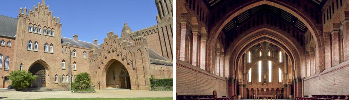 Explore a monastery on the Isle of Wight