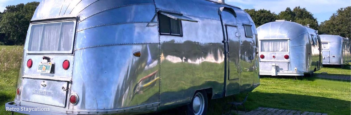 American airstreams at Retro Staycations