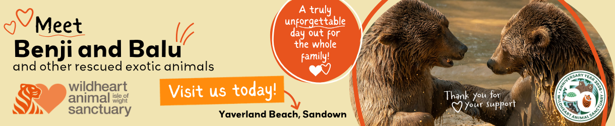 Book your visit to Wildheart Animal Sanctuary on the Isle of Wight